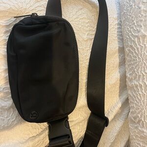lululemon athletica Classic Black Belt Bag
